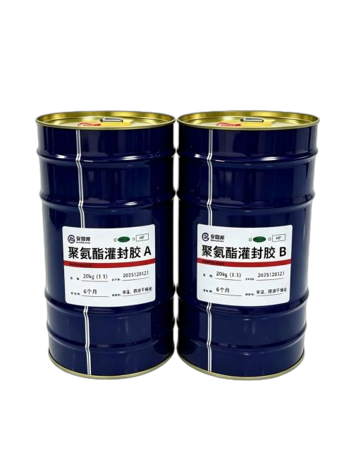 聚氨酯灌封 / 修补胶产品包装，来源于安固邦产品手册
